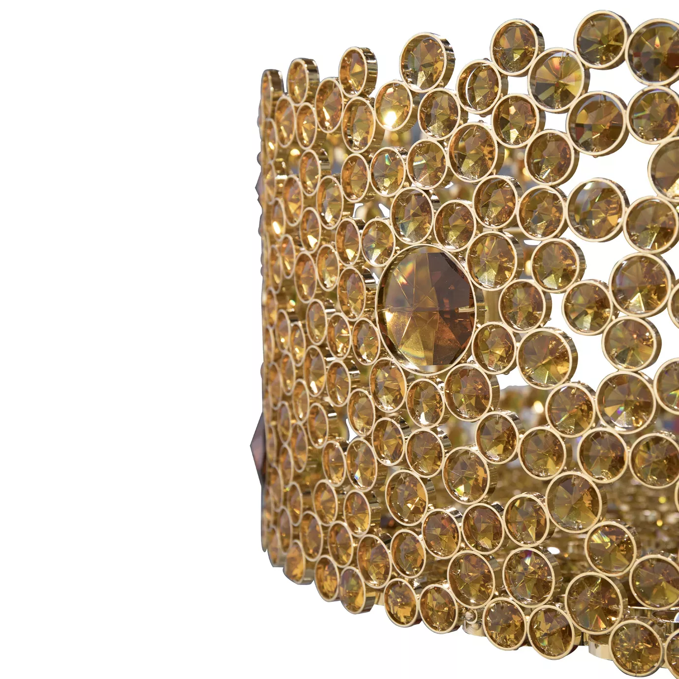 Люстра Eternelle Oval Bronze Glass