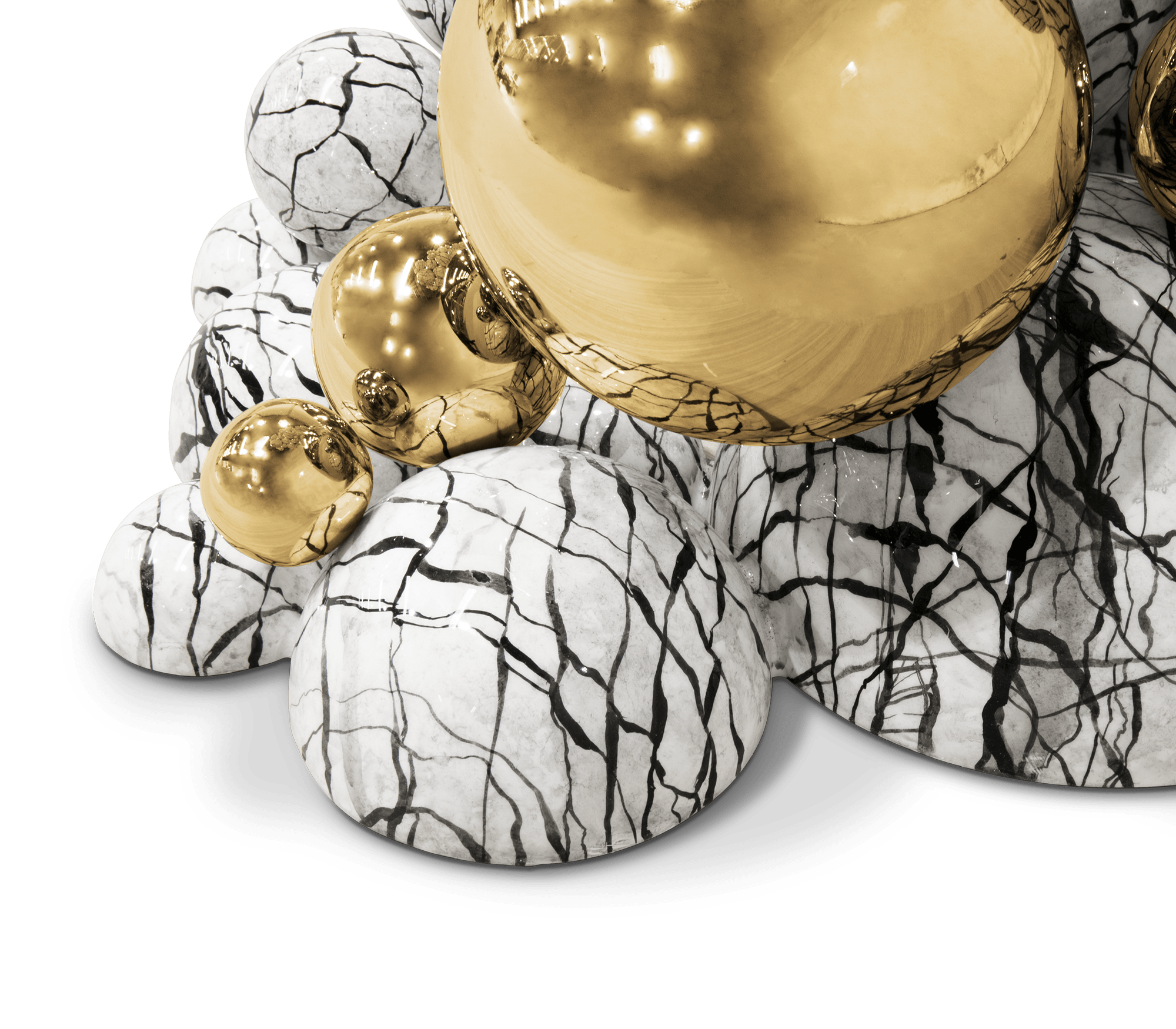 Консоль Orbit Faux-marble