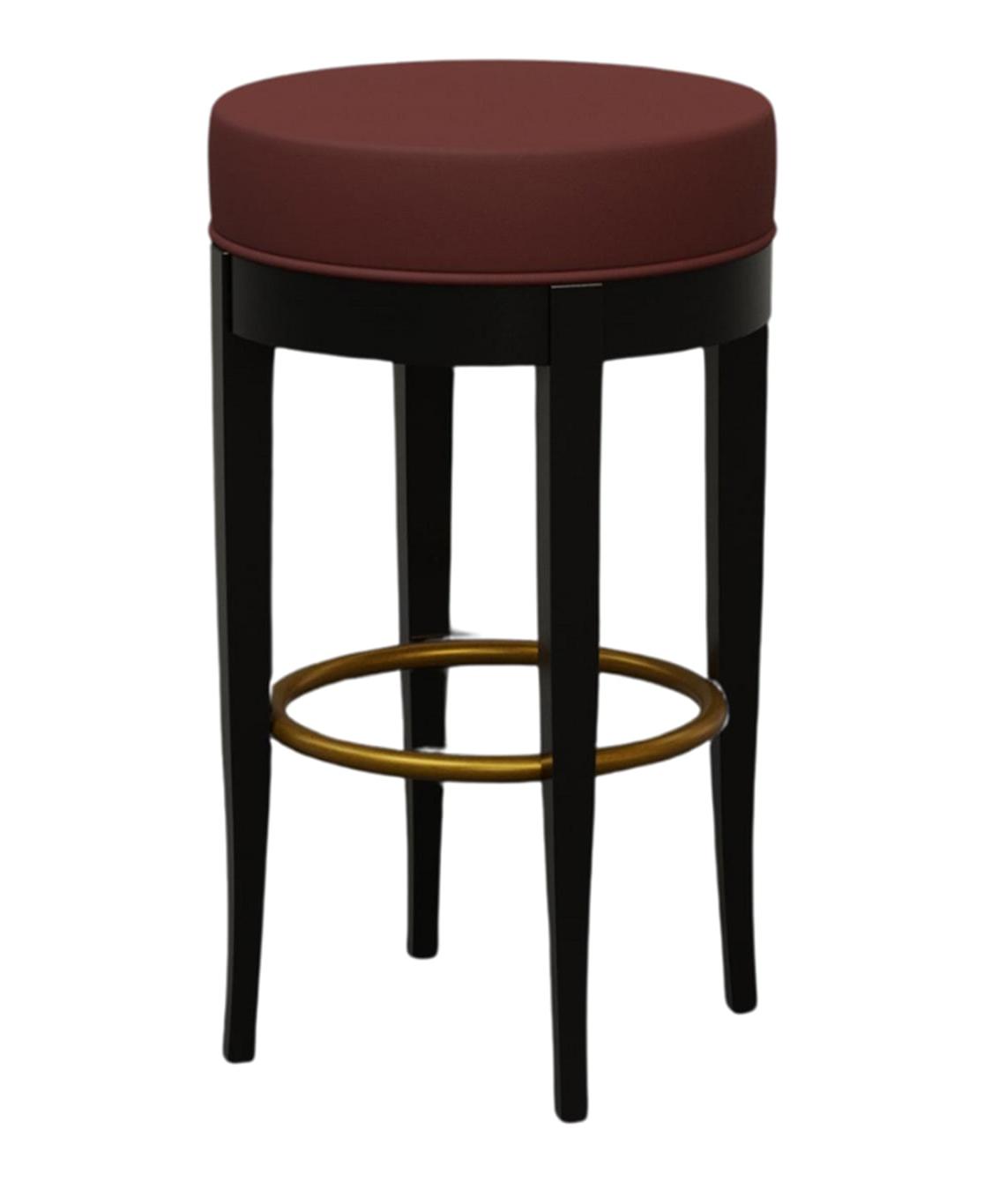 Burgundy бар табуреті