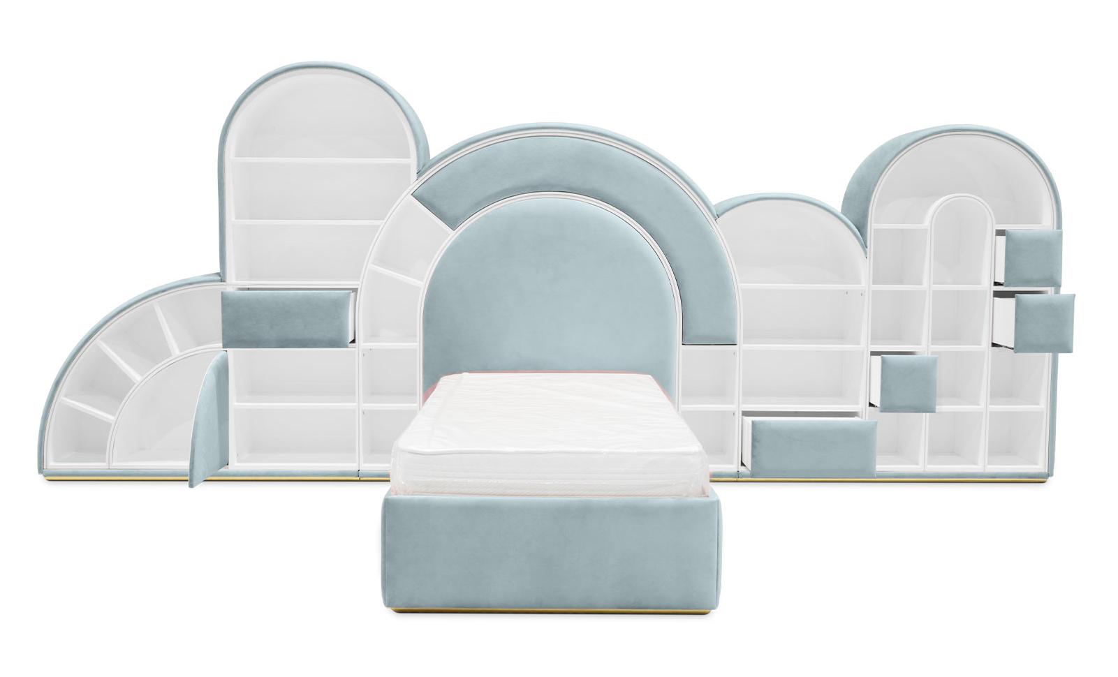 Кровать для детей Bubblegum Marshmallow Blue