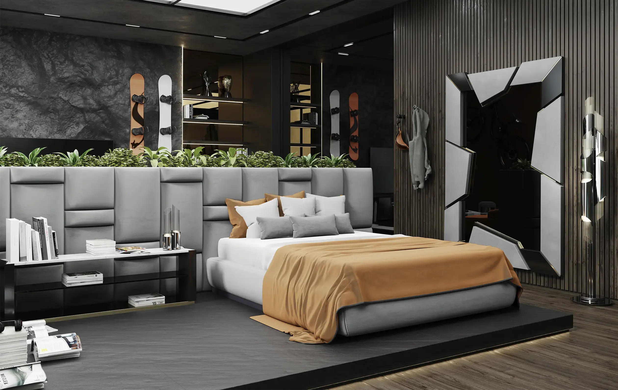 Длинный приставной стол Horizon