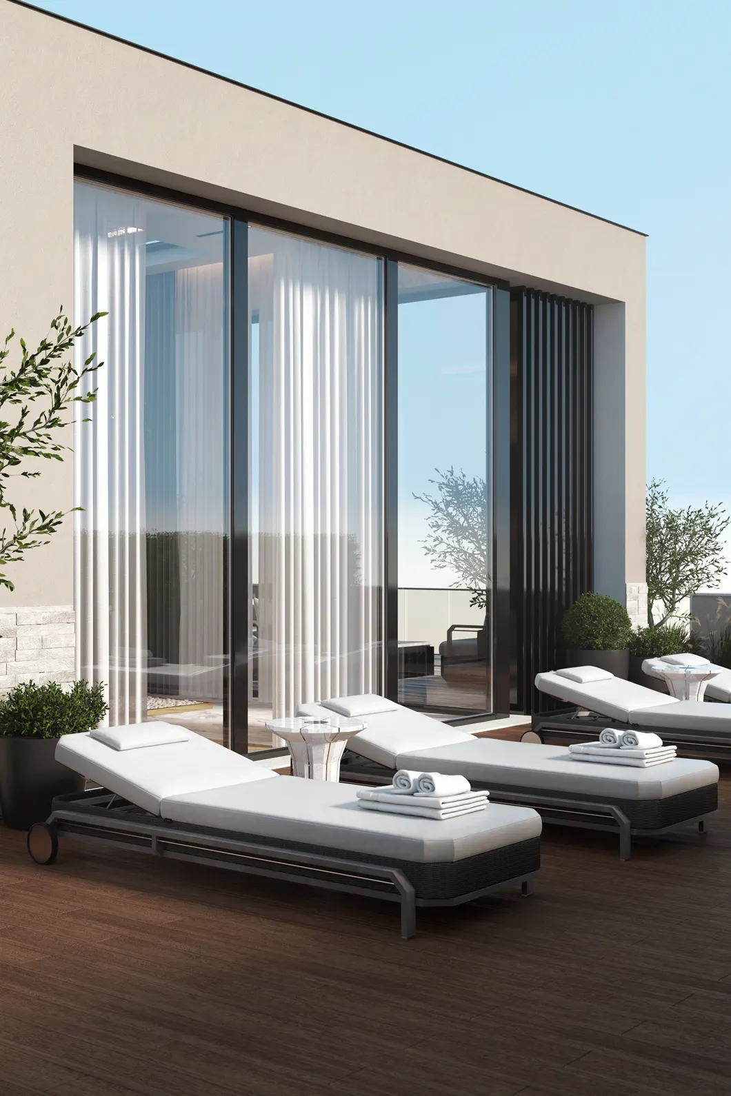 Шезлонг Heritage серый - 1