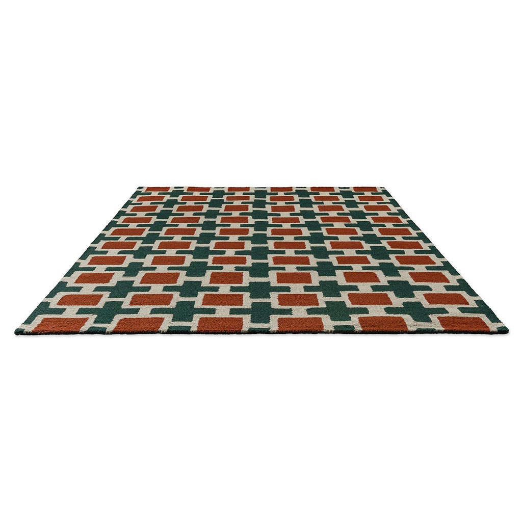 Ковер Hatch Rust | Размер: 120 x 180 см