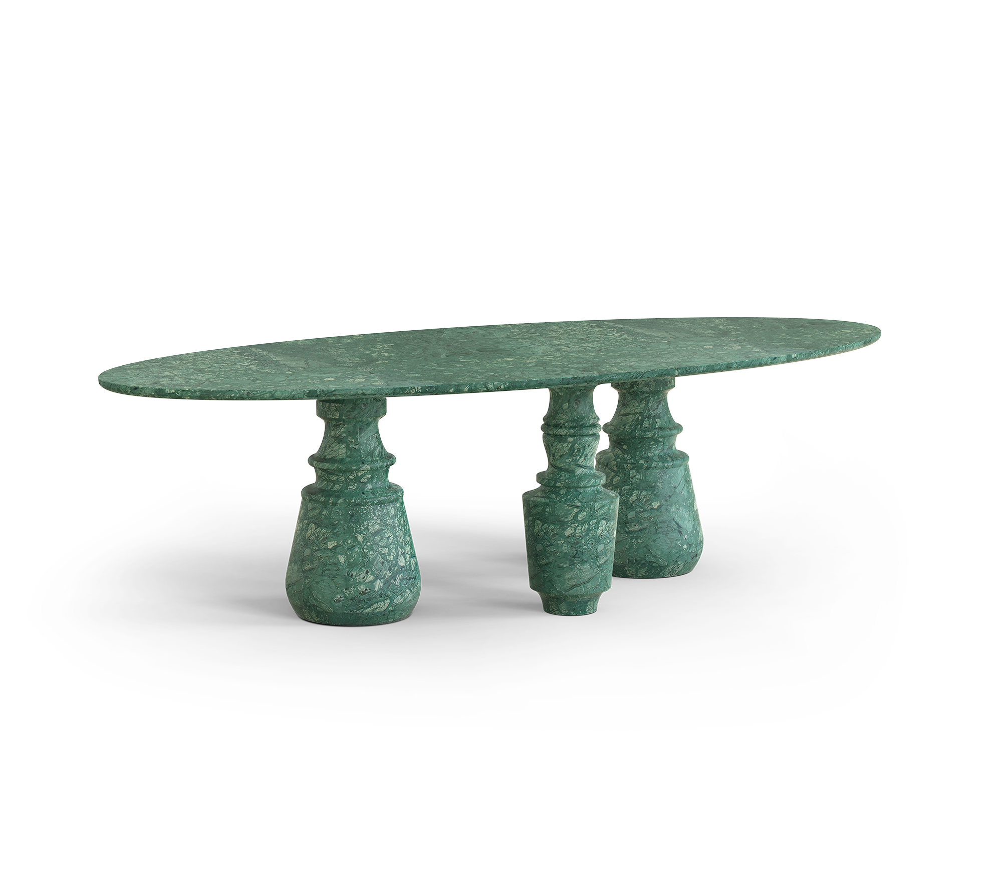 Овальный обеденный стол Obsidian Oval XL Guatemala