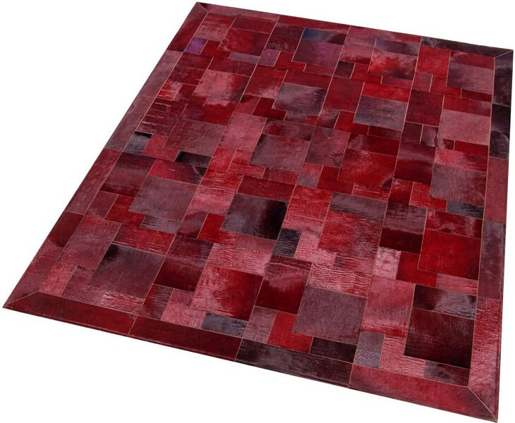 Ковер из коровьей шкуры Puzzle col.6 | Размер: 180 x 260 см