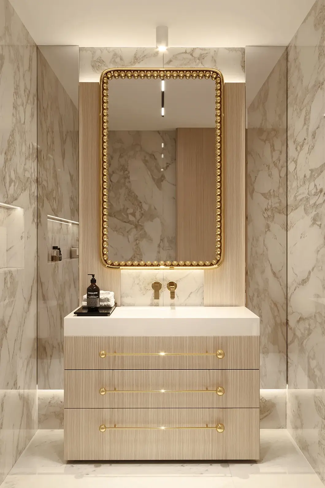 Прямоугольное зеркало Orbit