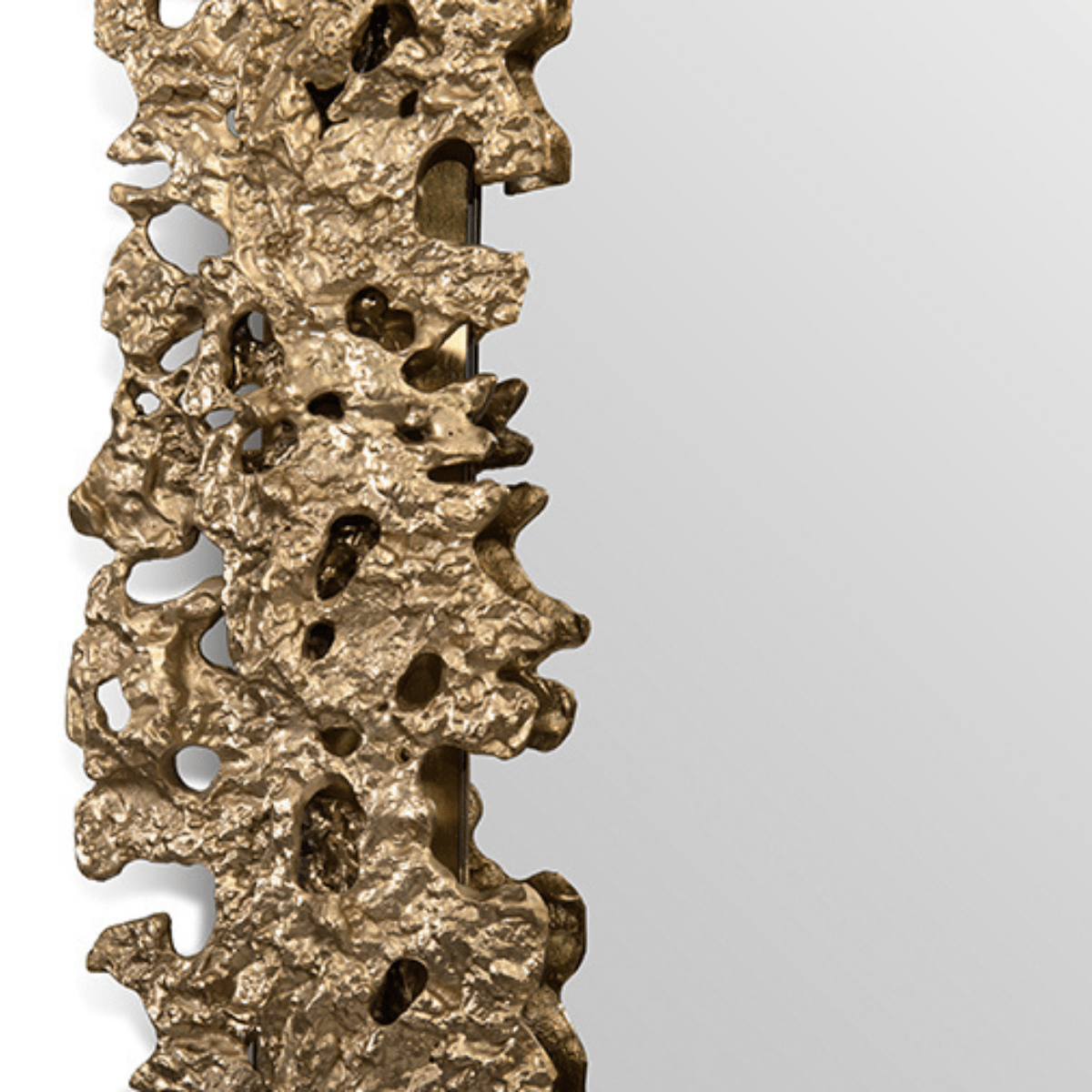 Прямоугольное зеркало Volcano Flow