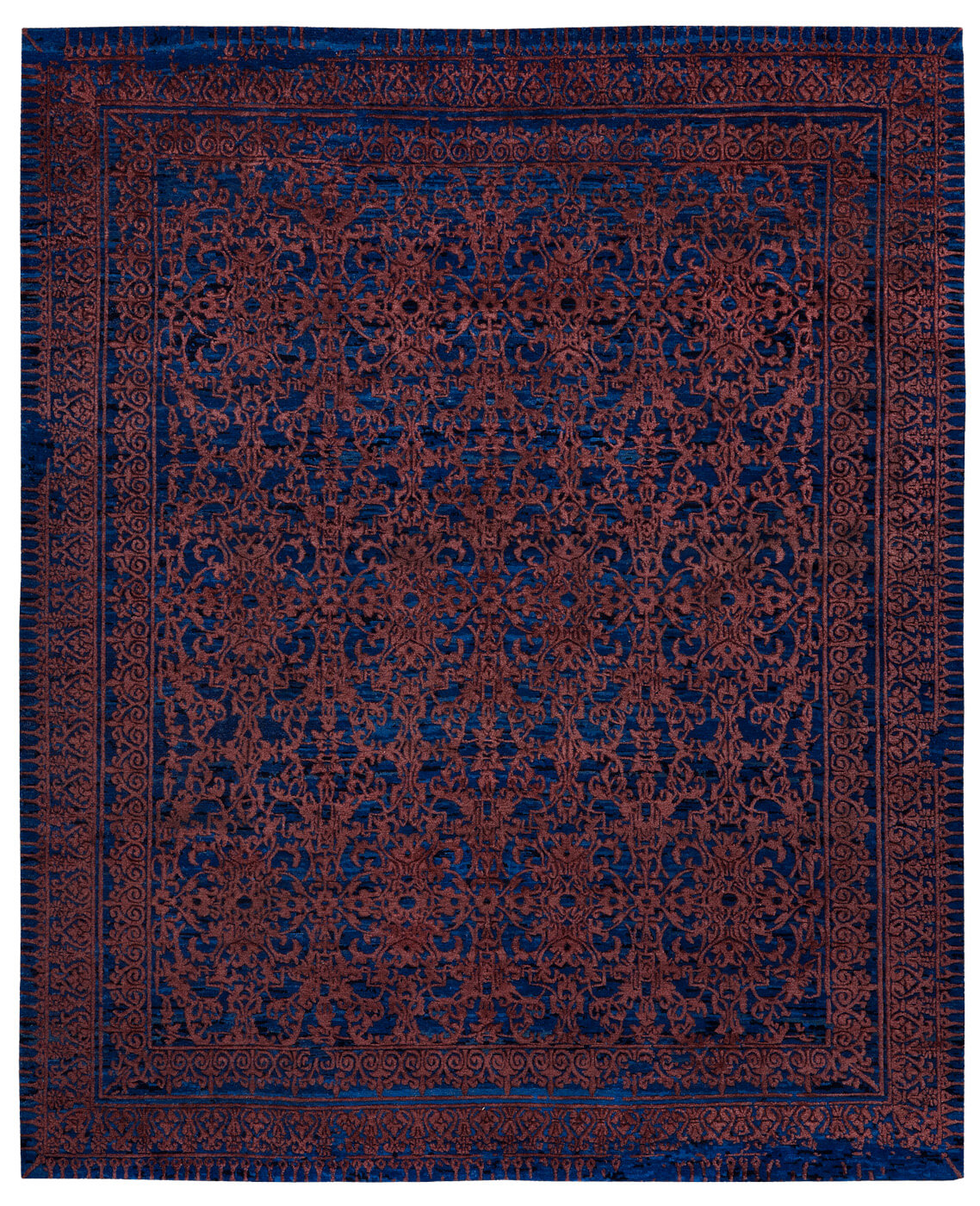 Ковер Ferrara Radi Little Rocked Brown Blue | Размер: 450 x 550 см