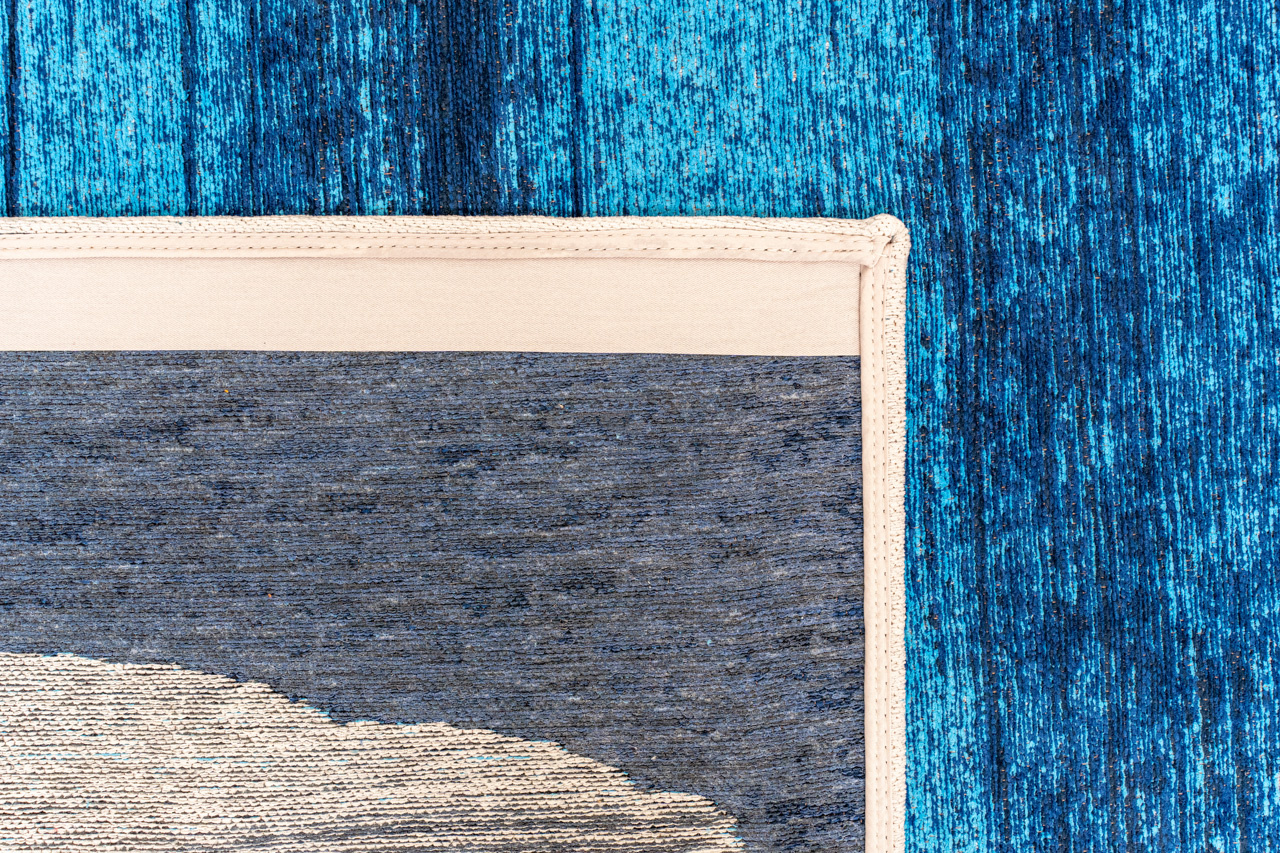 Бельгия кілемі Brush Diva Blue | Өлшемі: 140 × 200 см
