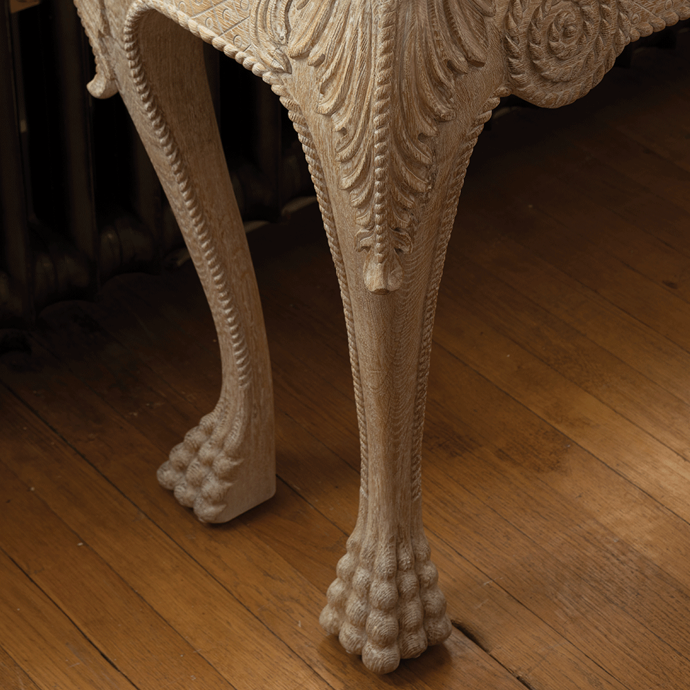 York Venetian White Oak мини-консоль