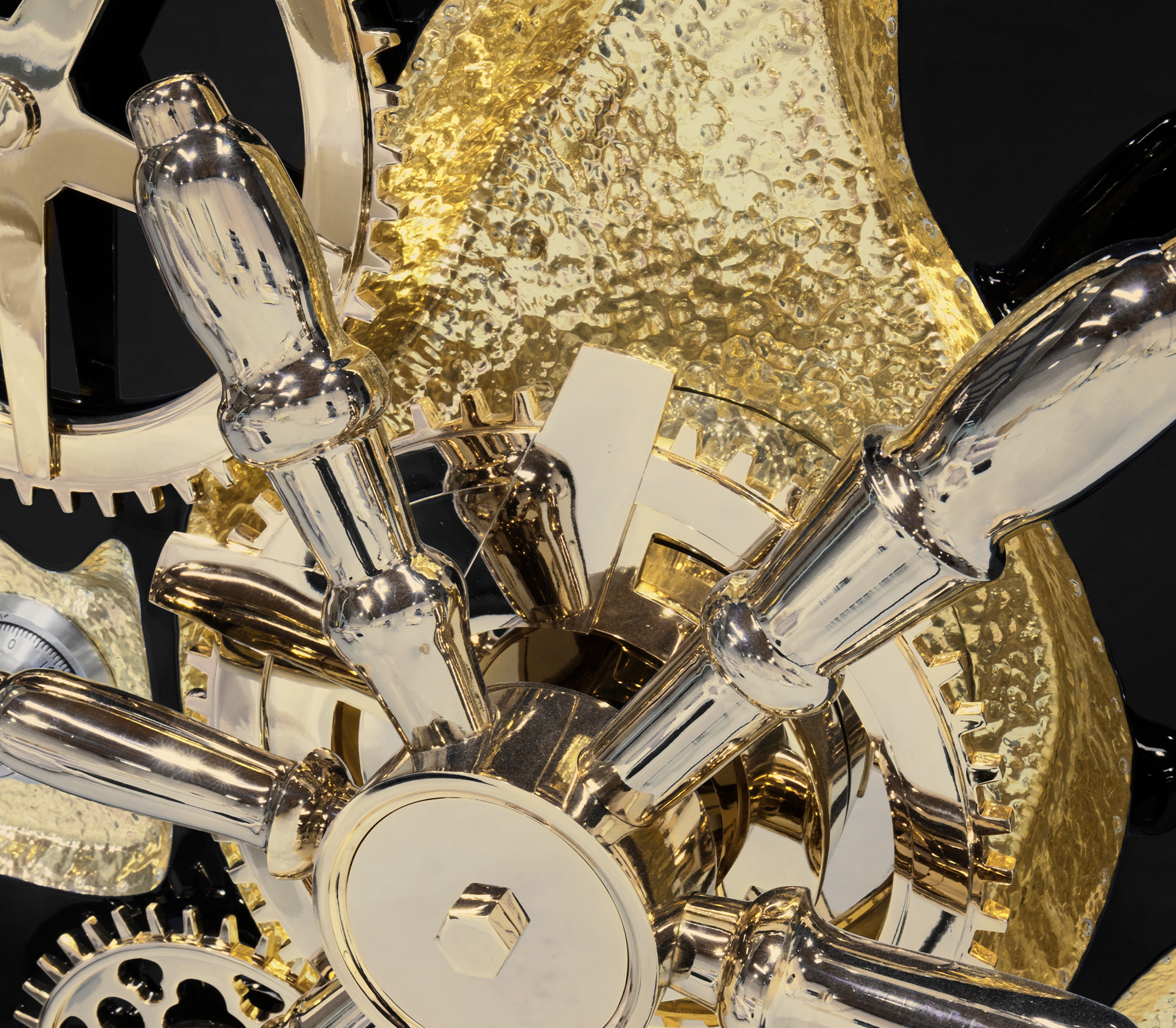 Сейф Tycoon Black & Gold Elite