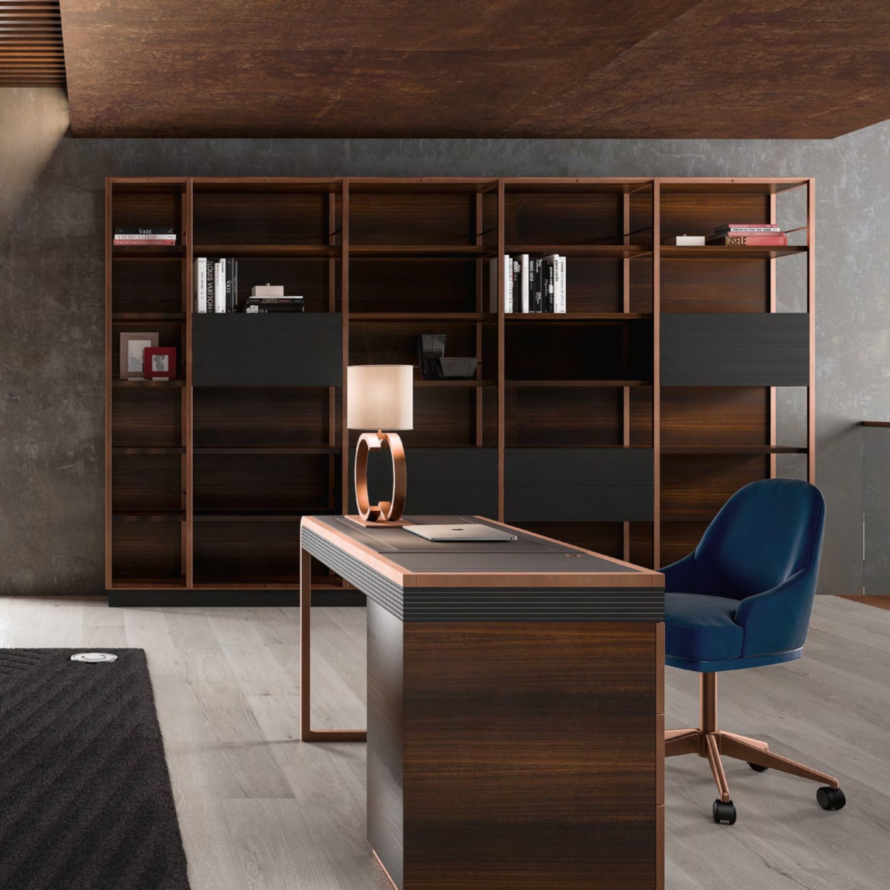 Поворотное офисное кресло