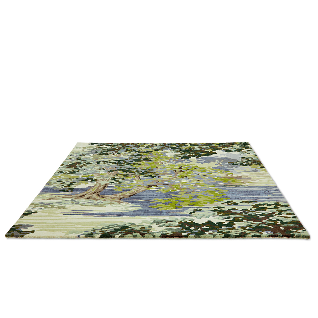 Жүн кілем Ancient Canopy Forest Green 146708 | Өлшемі: 200 x 280 см