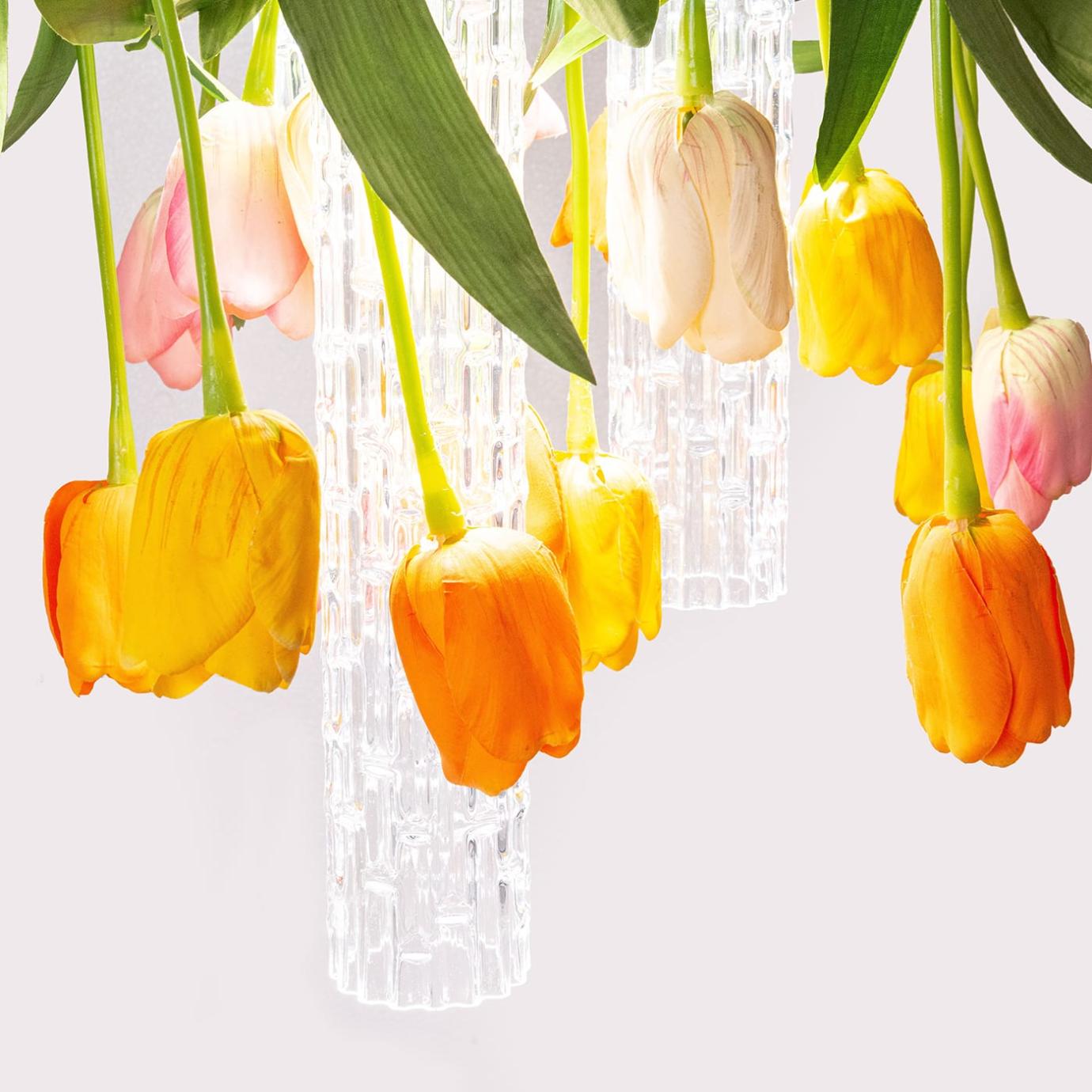 Круглая люстра Tulip