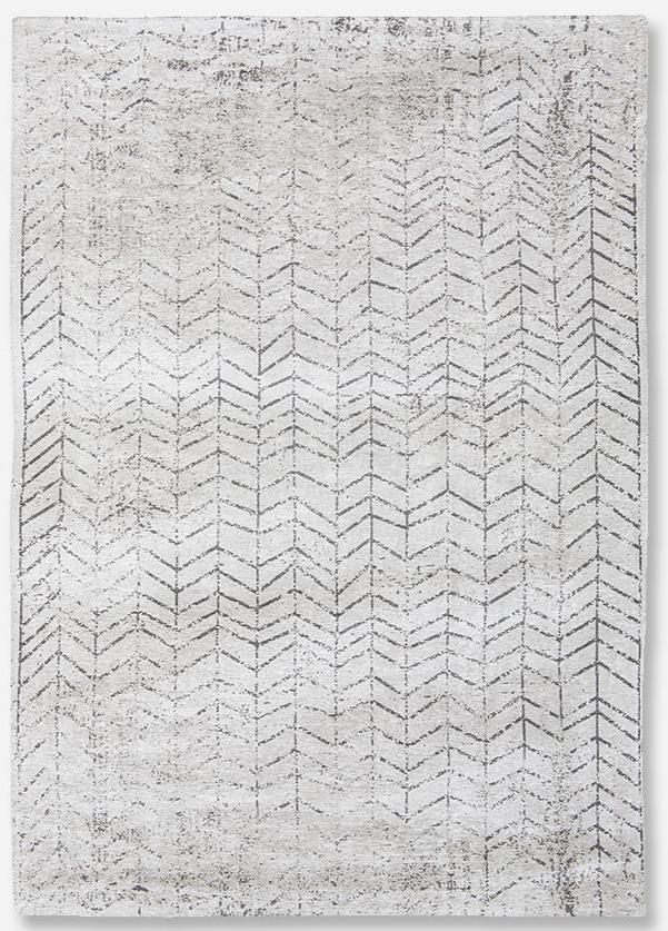 Кілем 8652 Black On White | Өлшемі: 80 x 150 см