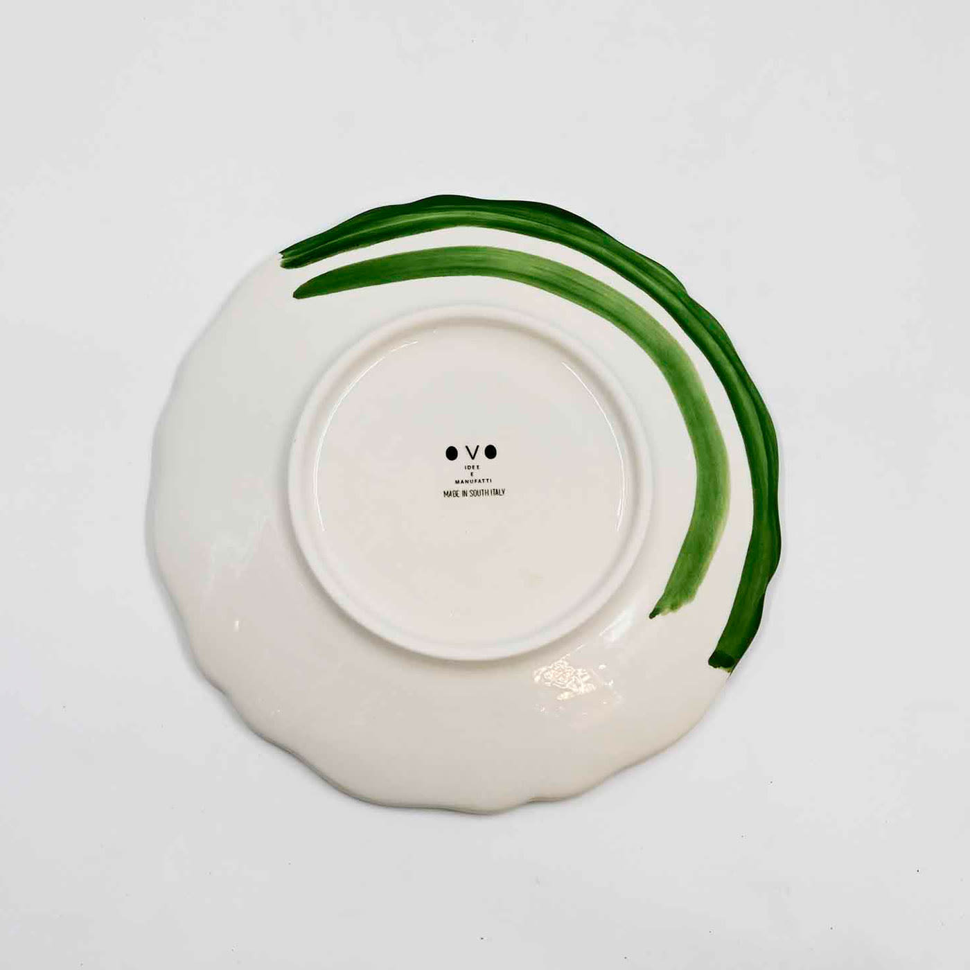 Тарелка керамическая ручной работы