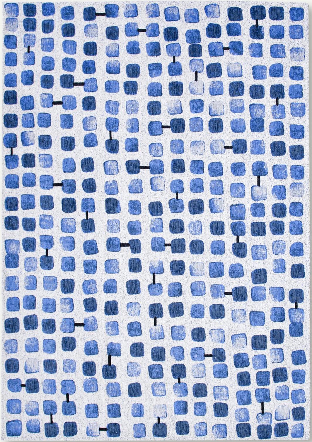 Кілем Amparo Blues 9348 | Өлшемі: 80 x 150 см