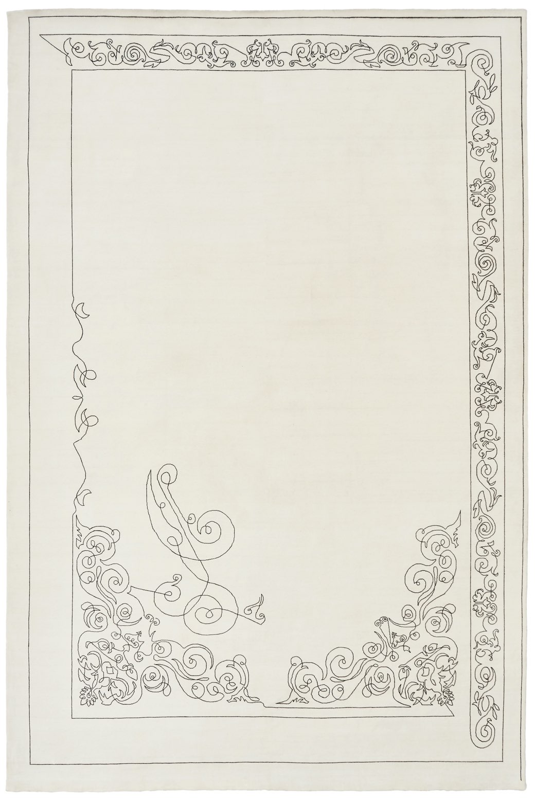 Ковер ручной работы One-Stroke