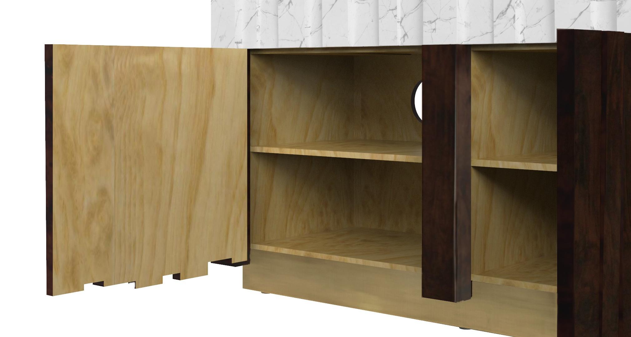 Тумба с раковиной Geoglyph