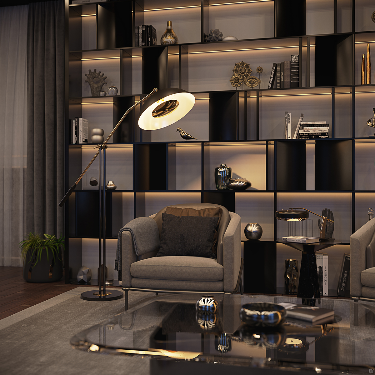 Торшер Voyager