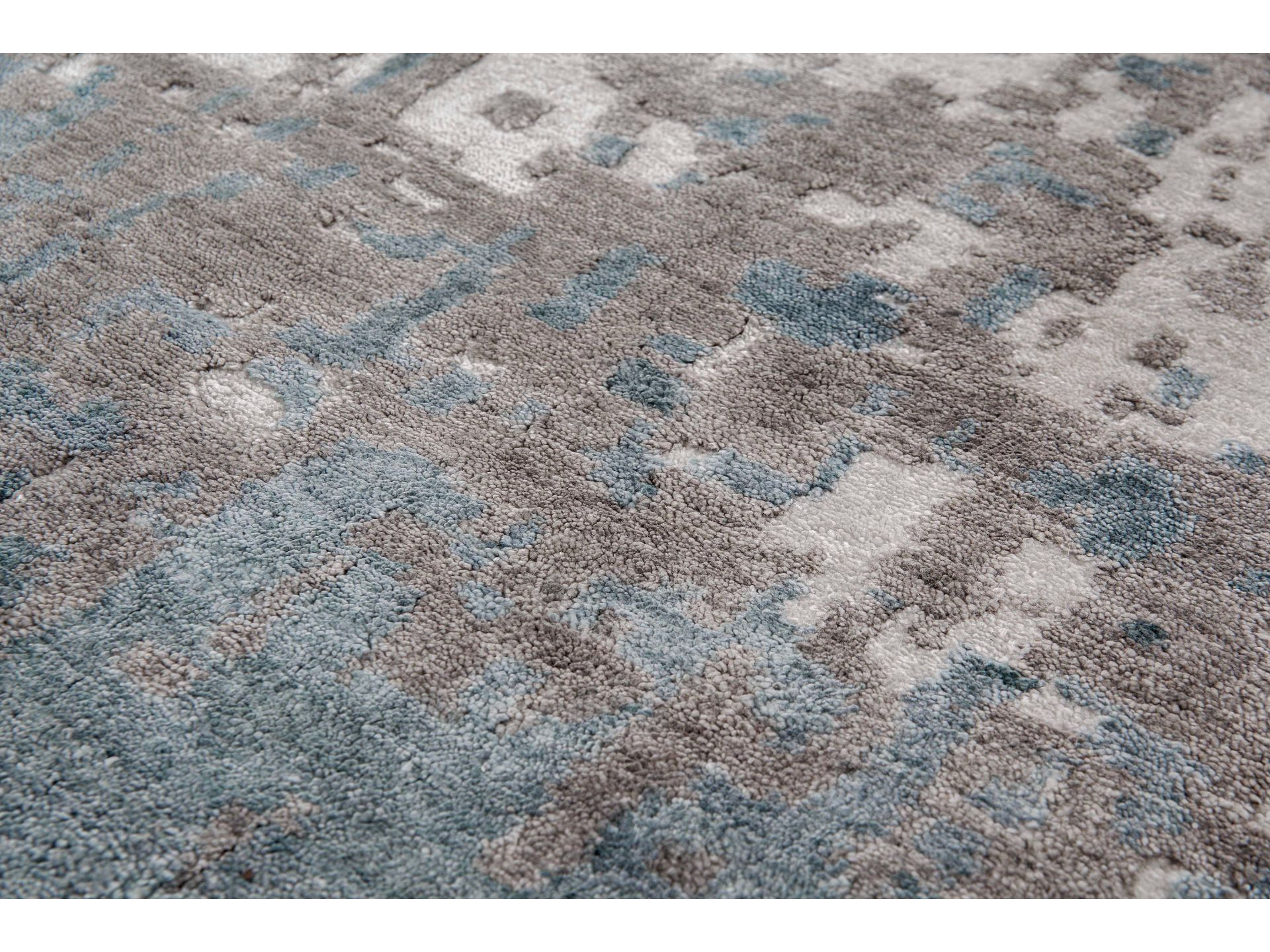 Абстрактный ковер ручной работы