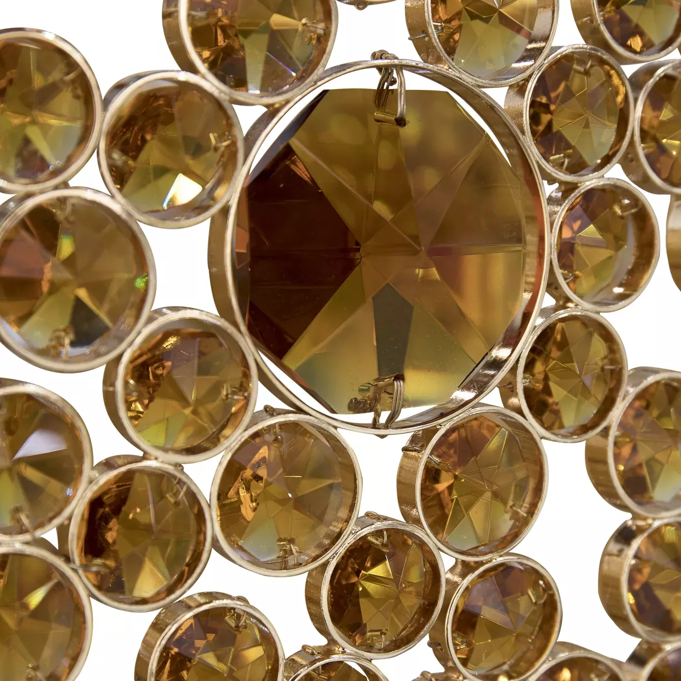 Люстра Eternelle Oval Bronze Glass