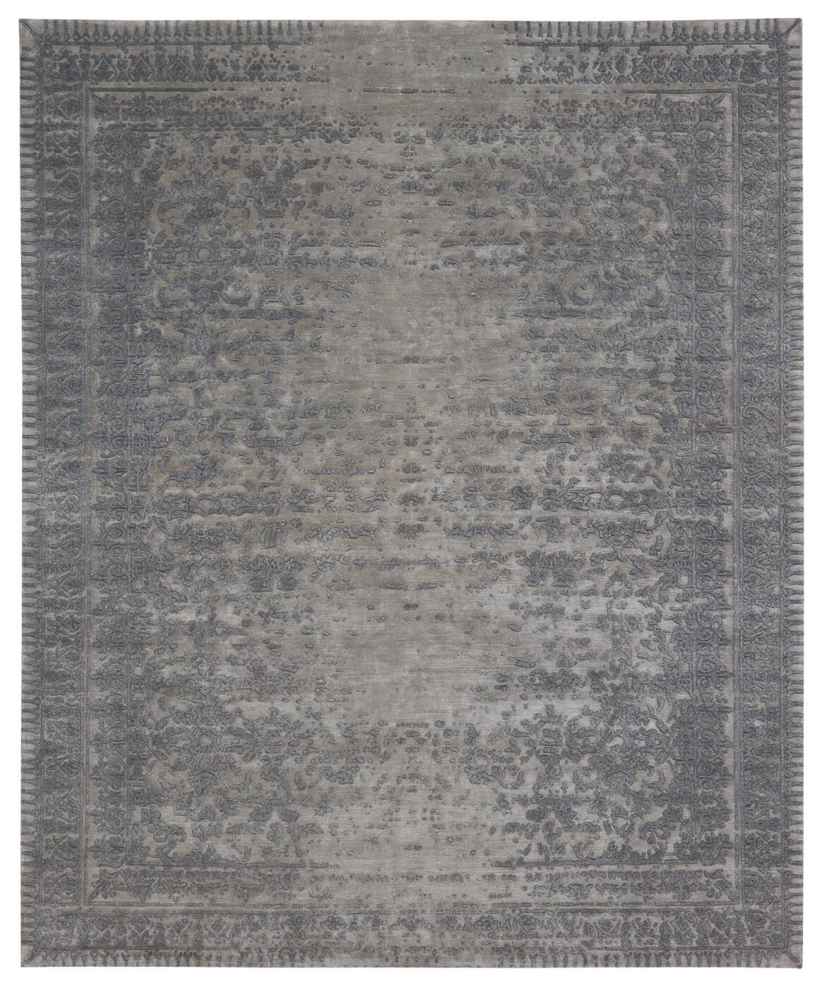 Ковер Ferrara Stomped Reverse Grey 2 | Размер: 350 x 450 см