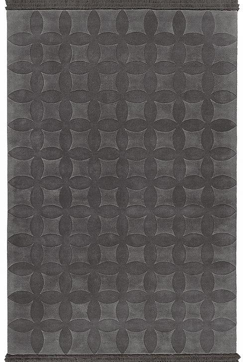 Ковер ручной работы цвета Slate Gray