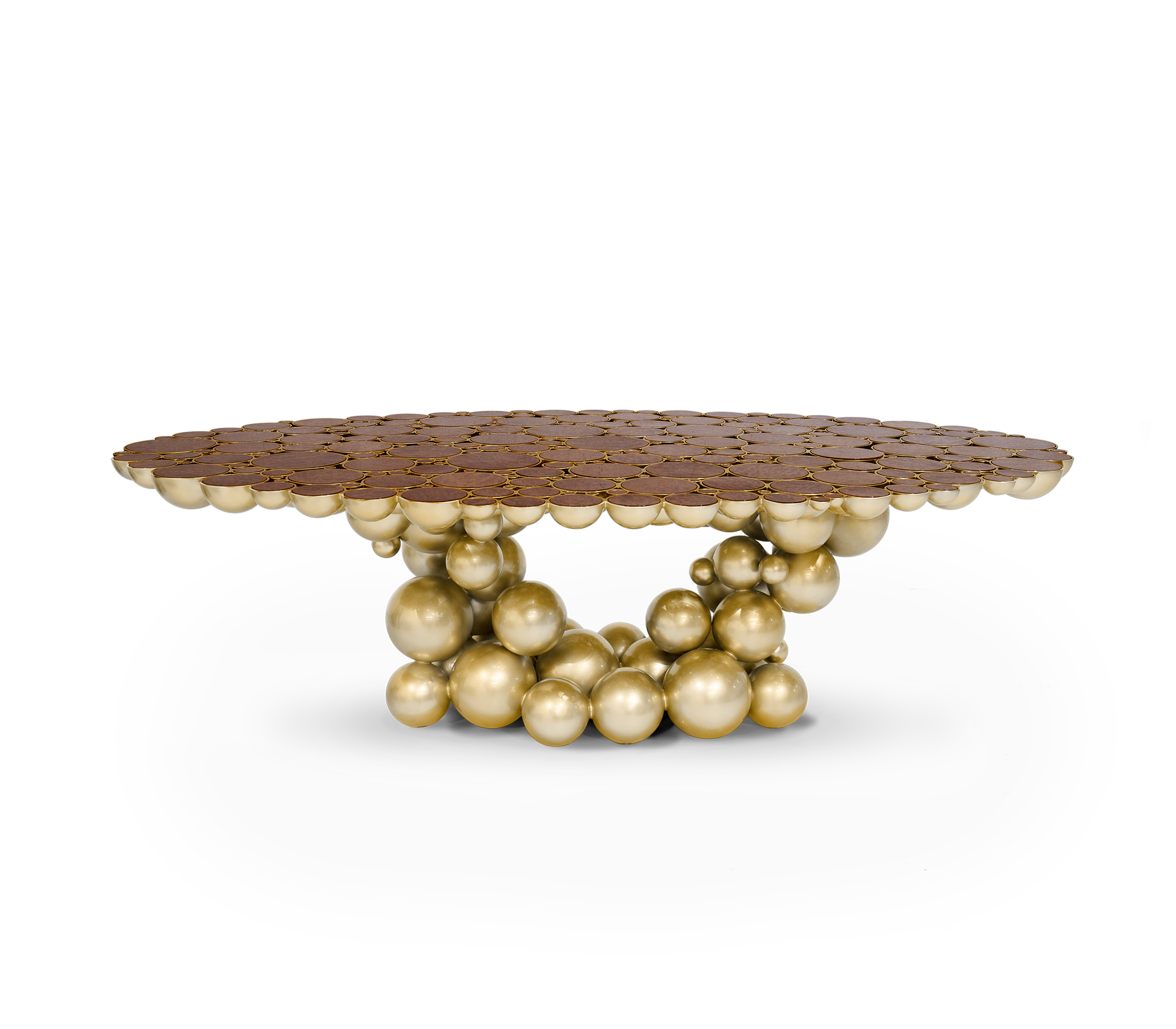 Обеденный стол Orbit Walnut Luxe