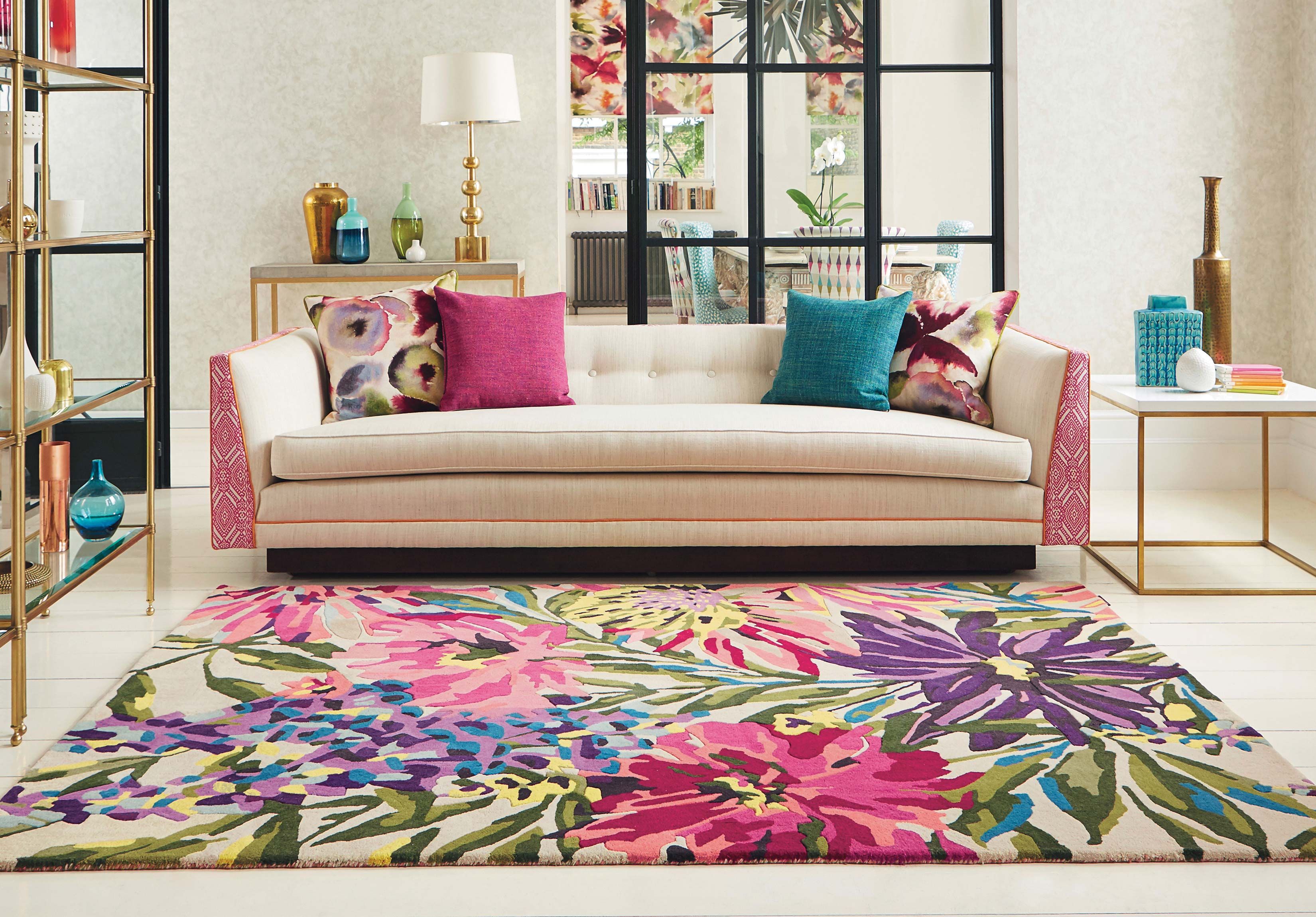 Ковер Floreale Fuschia 44905 | Размер: 140 x 200 см