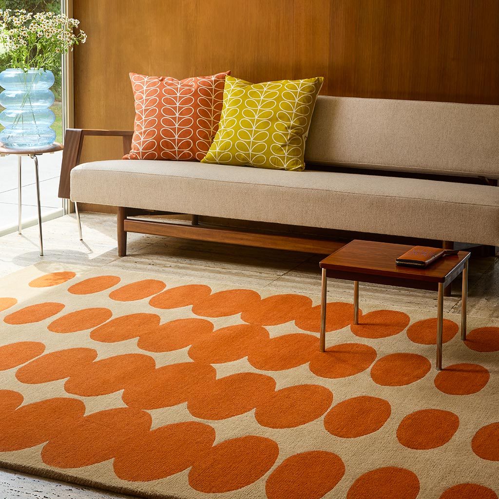 Ковер Optical Oval Orange/Sand | Размер: 250 × 350 см