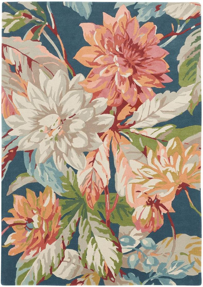 Ковер Dahlia and Rosehip Teal 50608 | Размер: 170 x 240 см