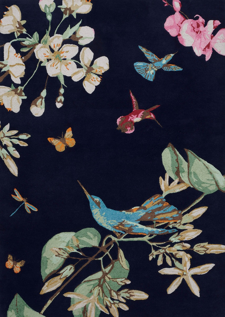 Ковер Hummingbird Navy 37818 | Размер: 120 x 180 см
