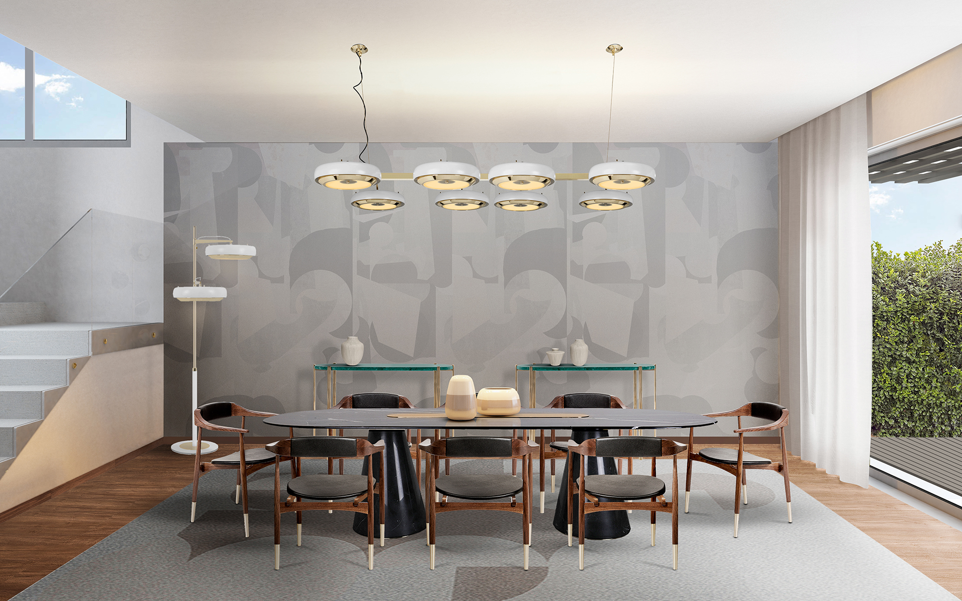 Подвесной светильник Carter Rectangular - 2