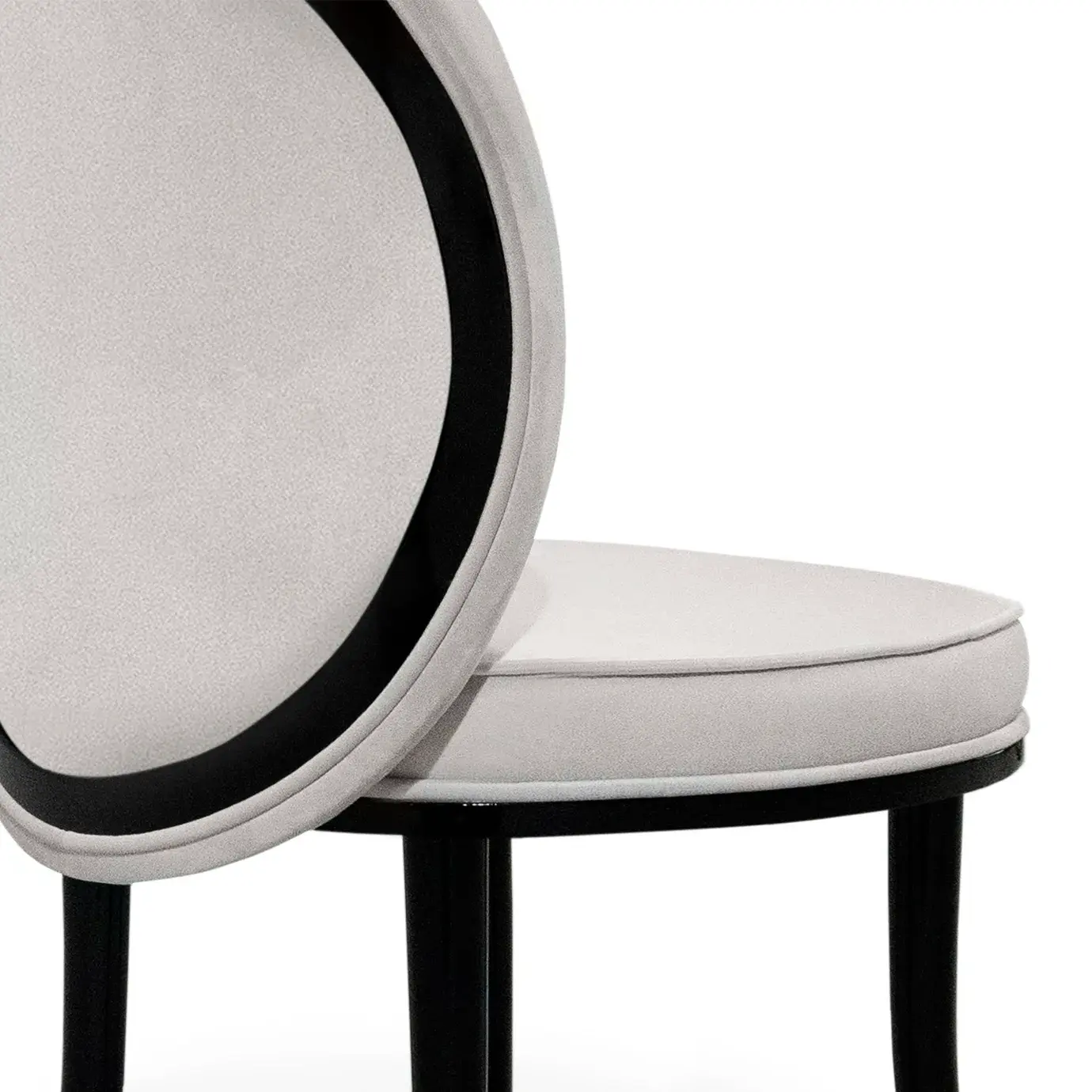 Обеденный стул с тканевой спинкой Mistral