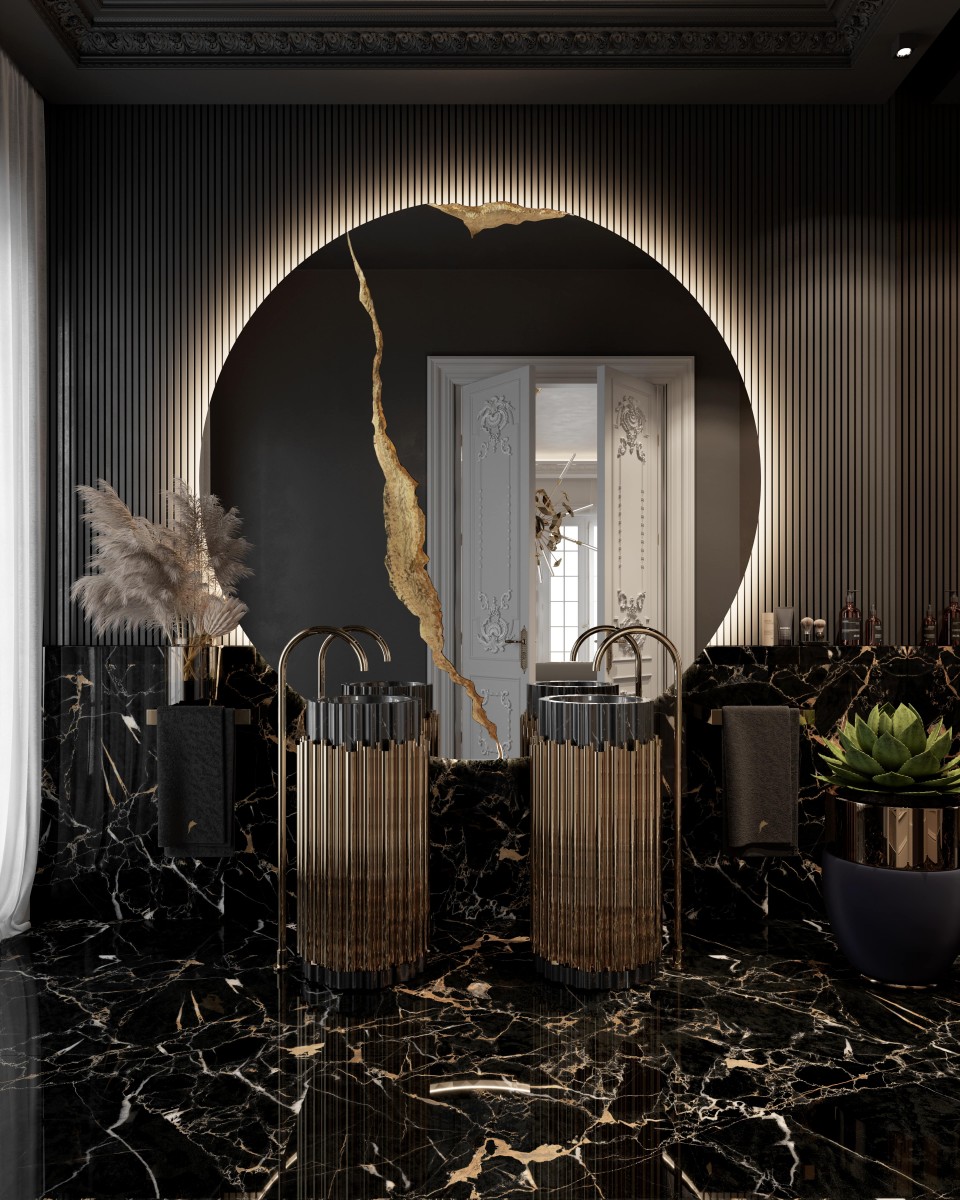 Пьедестал Harmony Black / Gold