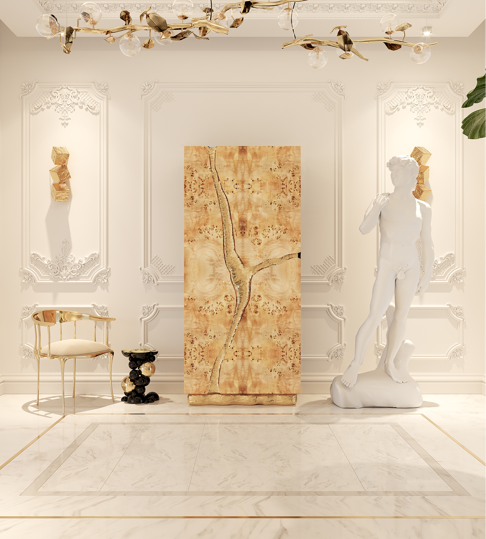 Шкаф Fissure Poplar