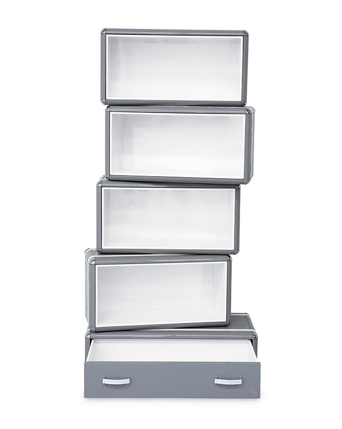 Книжная полка для детей Skyline Tower Grey