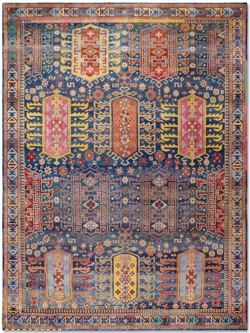 Роскошный Original кілем Natural Blue | Өлшемі: 305 x 427 см