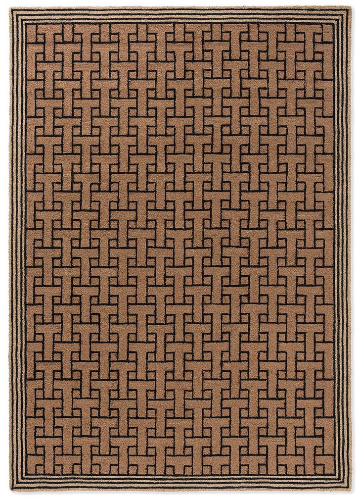 Ковер уличный Monogram Brown | Размер: 160 x 230 см