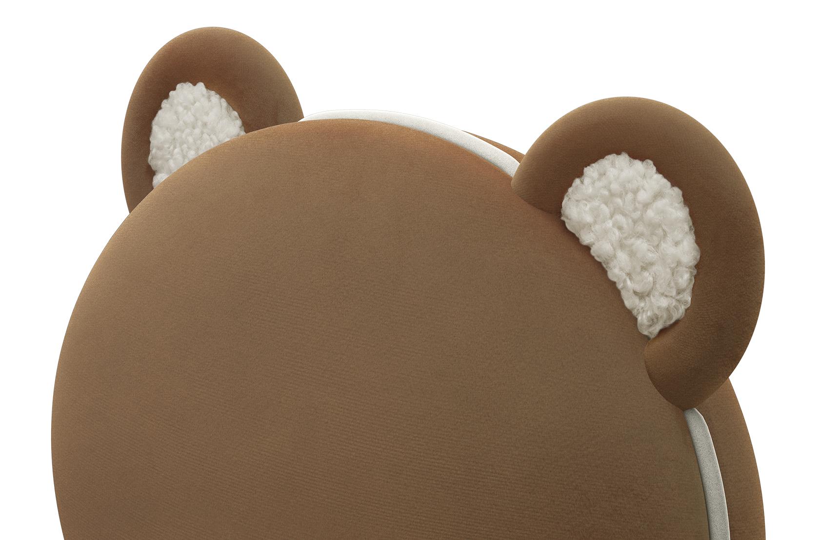 Балалар орындық Fluffy Bear Brown