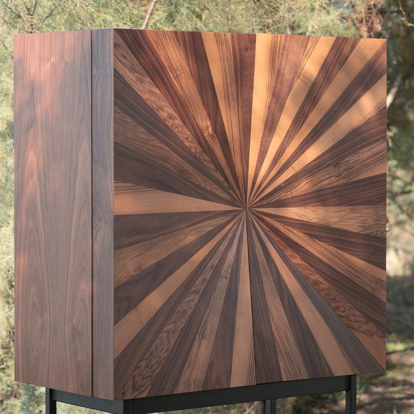 Шкаф с деревянным шпоном