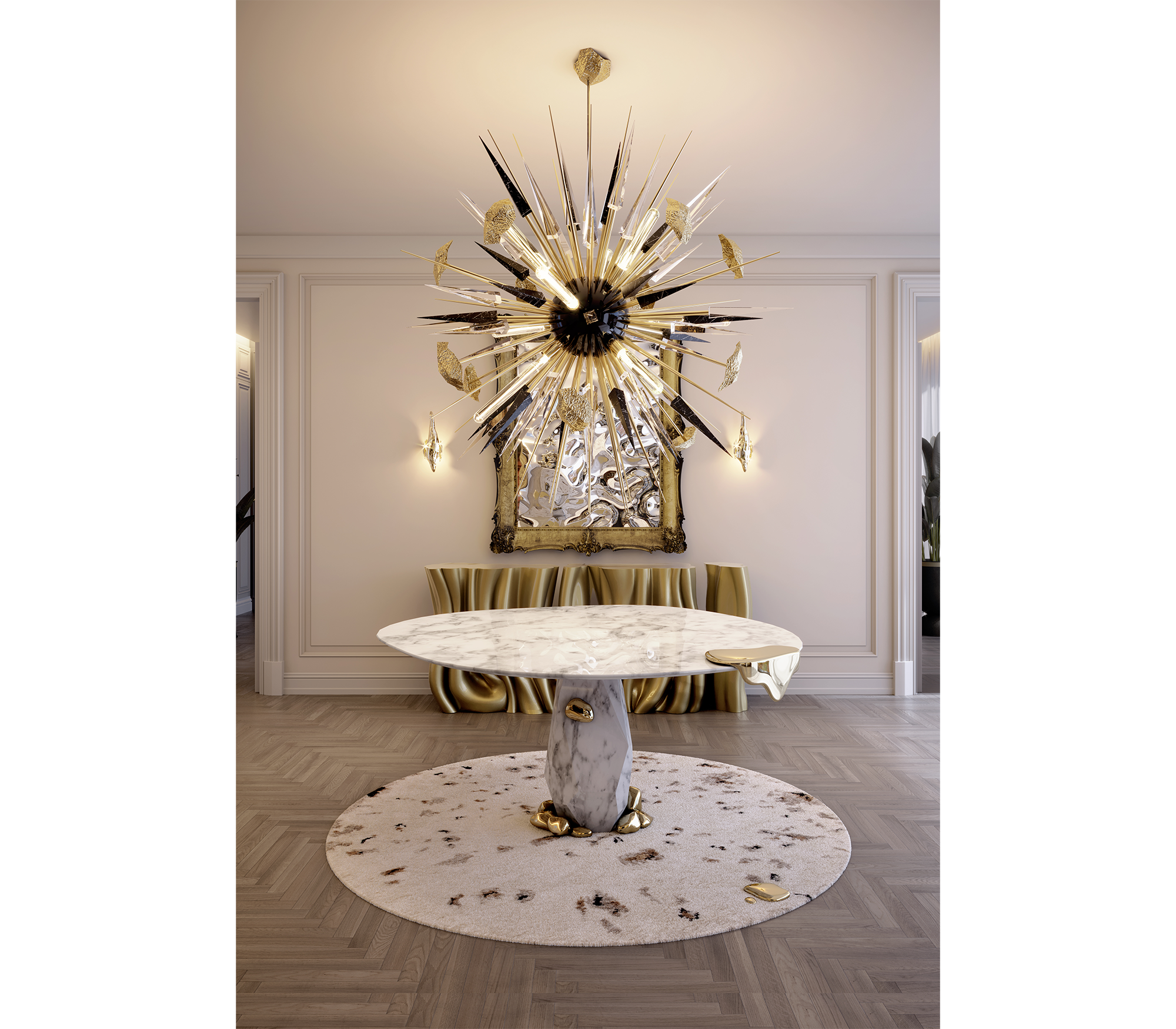 Ас үстелі Luxury Diamond