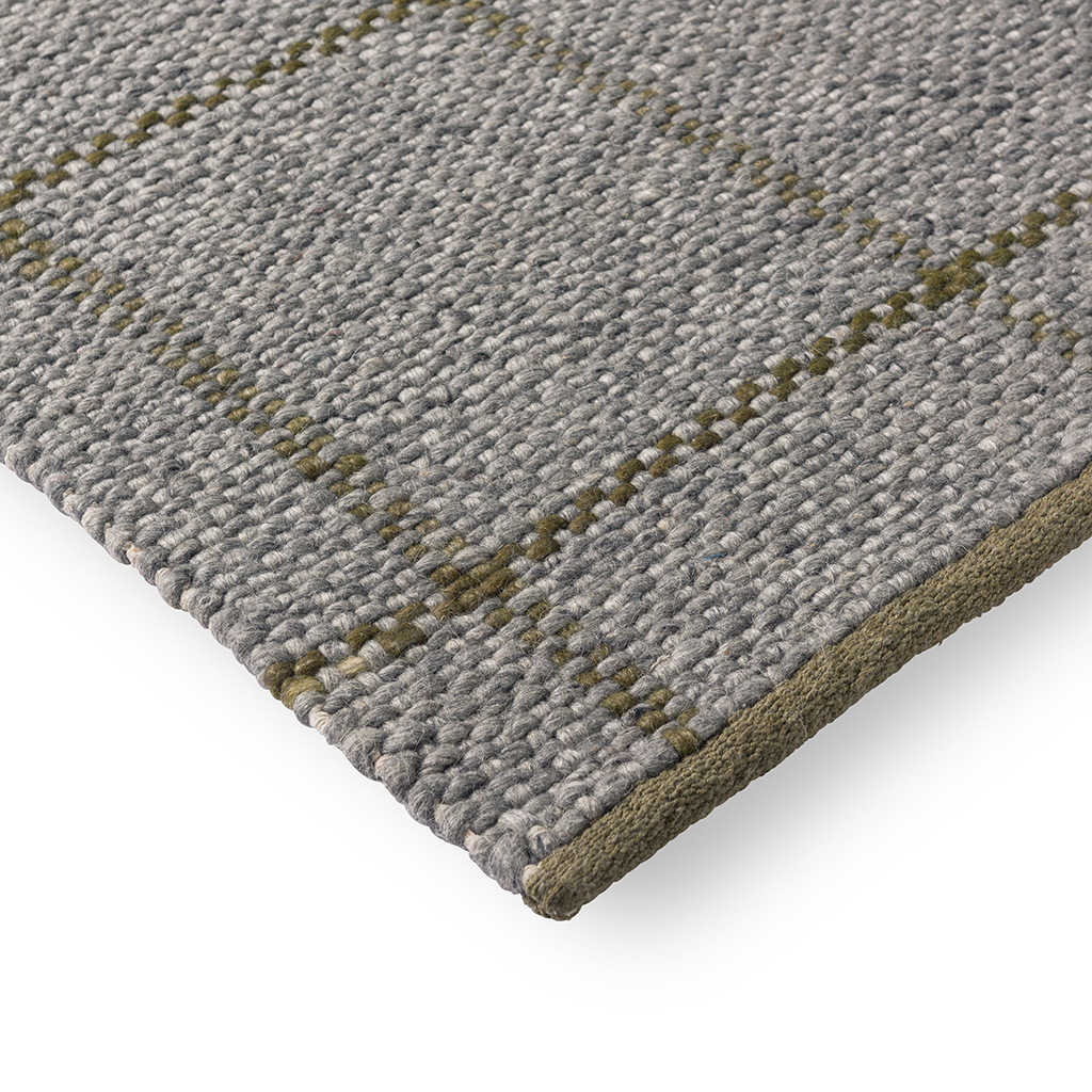 Ковер Craft Matter Check Slate/Oli | Размер: 160 × 230 см