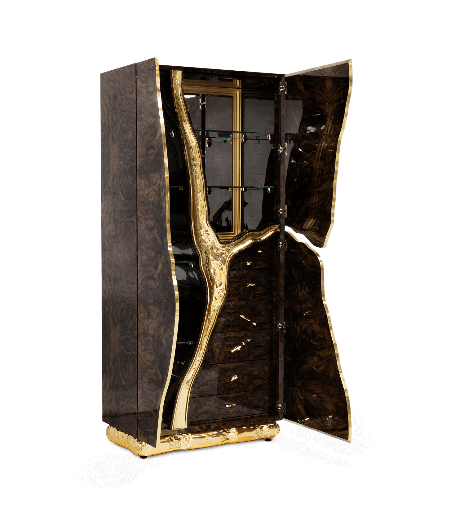 Шкаф Fissure Walnut