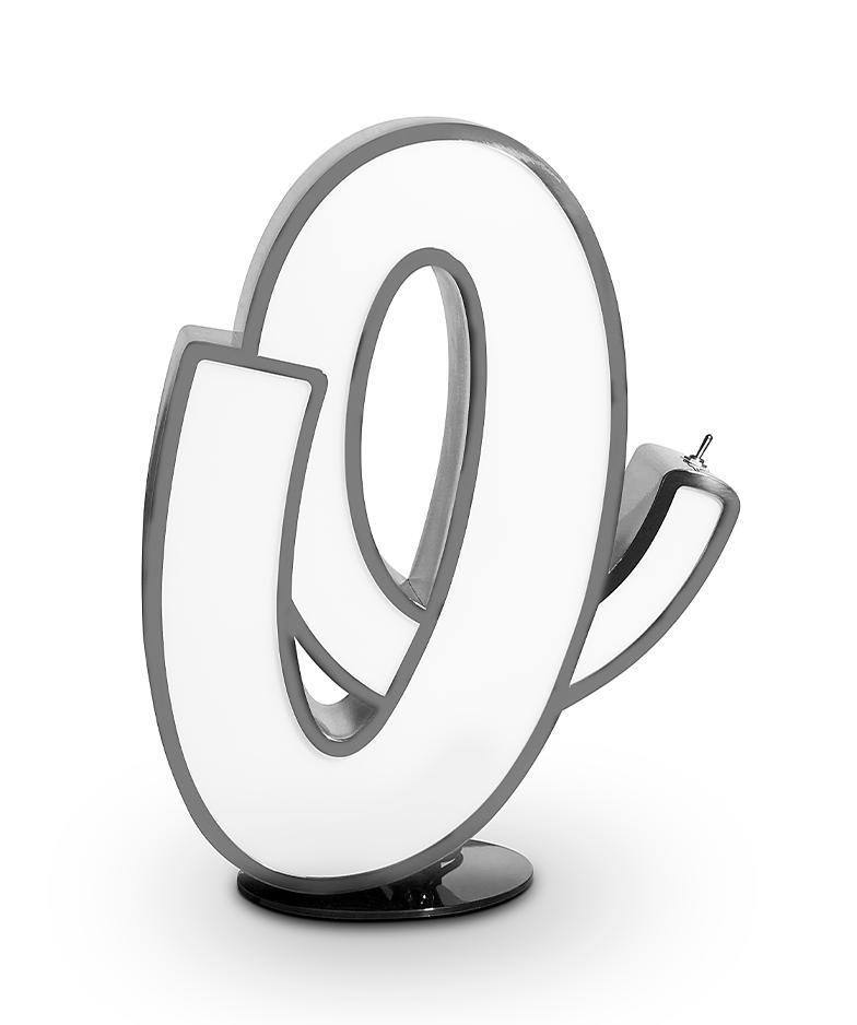 Декоративный светильник Opulent Letter O