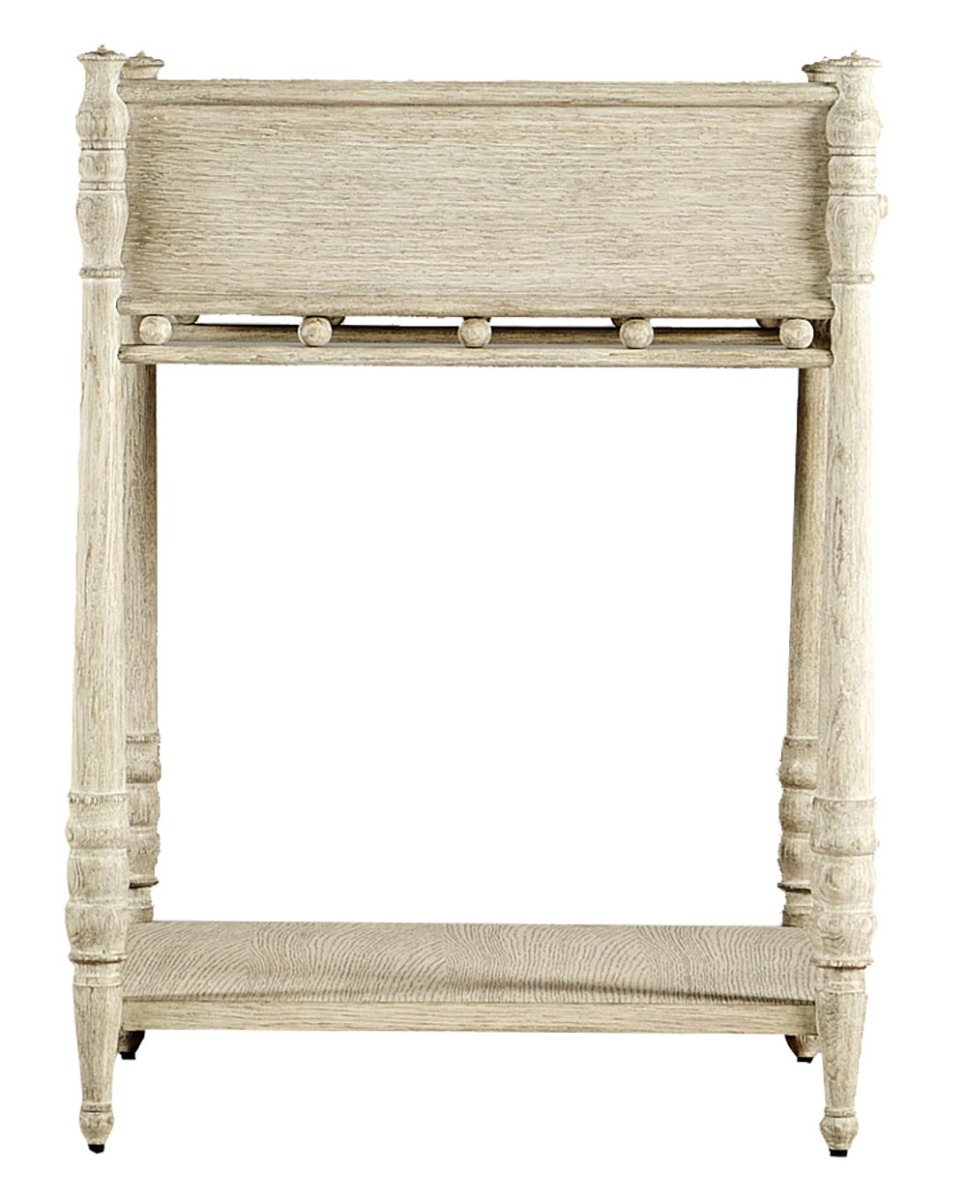Morris Greyed Oak төсек жанындағы үстел