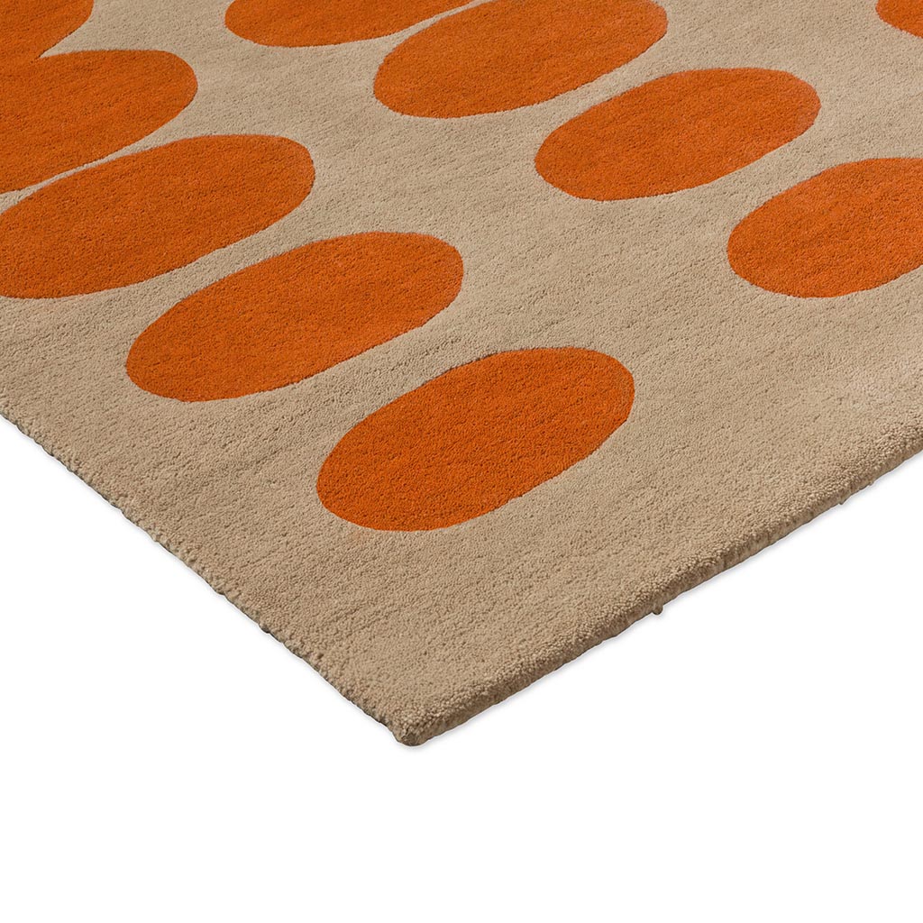 Ковер Optical Oval Orange/Sand | Размер: 250 × 350 см