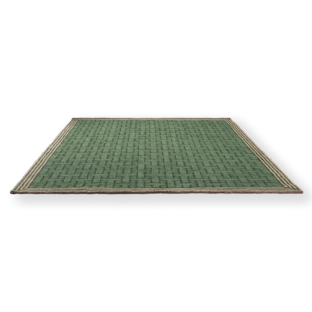 Ковер уличный Monogram Green | Размер: 140 x 200 см