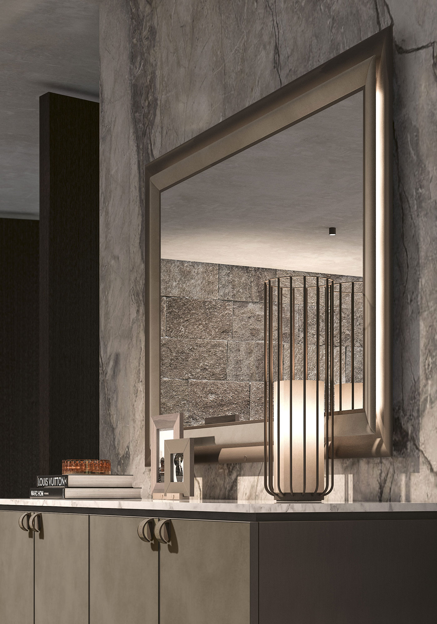 Настенное зеркало